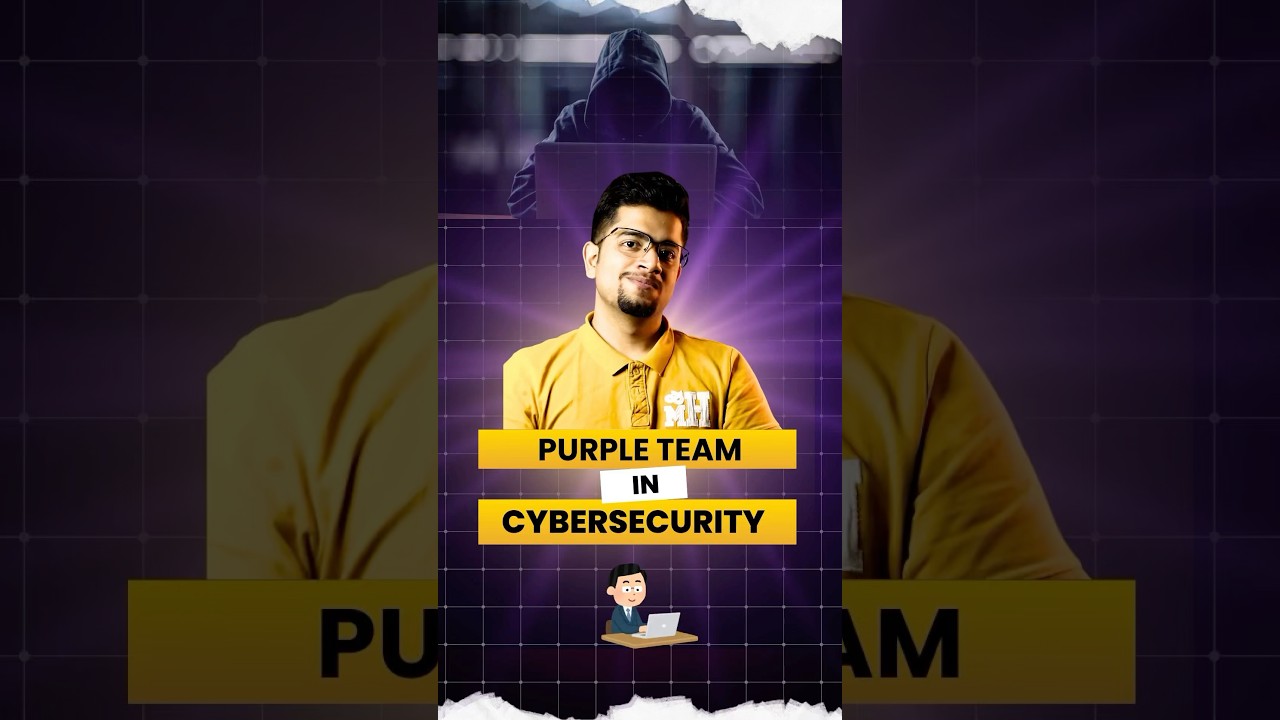 Purple Team In Cybersecurity #shorts