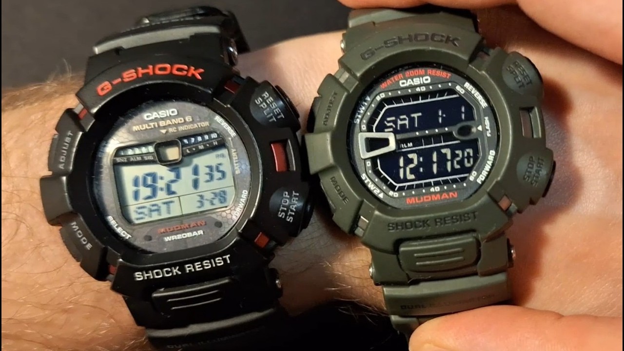 Zakup w ciemno - Casio G-Shock Mudman G-9000 - Czyszczenie i wymiana baterii
