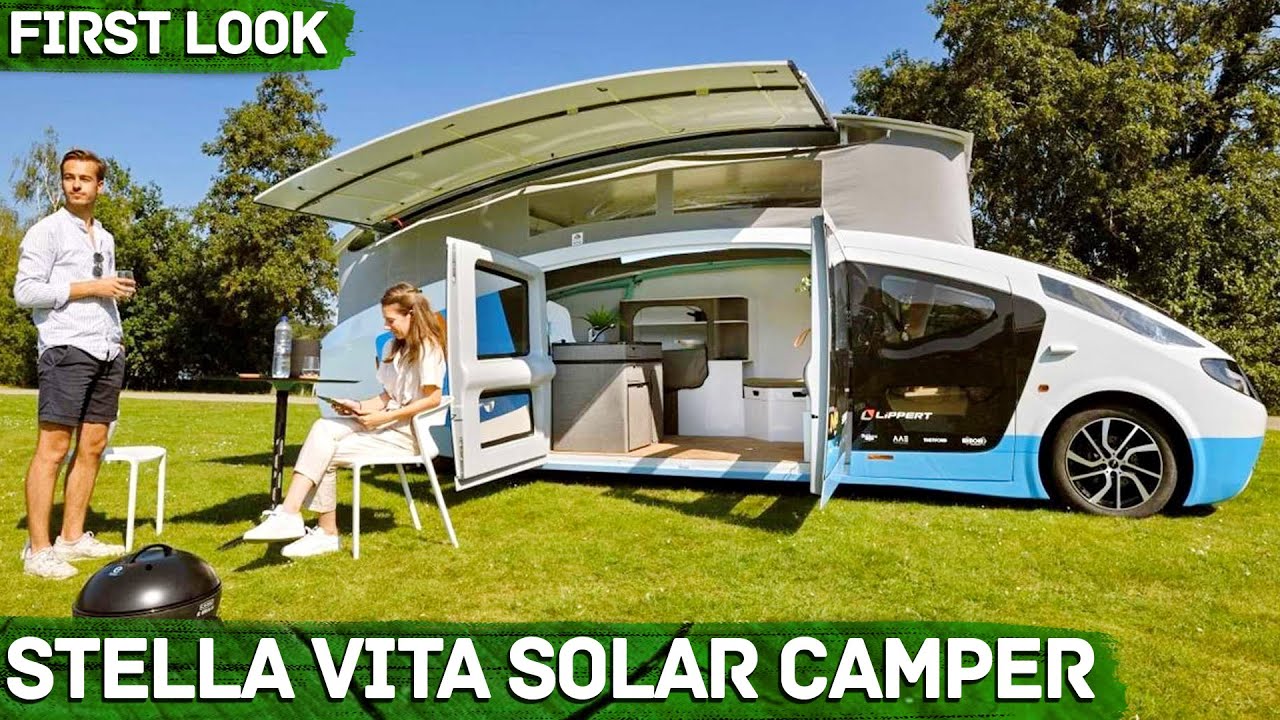 Stella Vita Solar Camper - First Look | CARS&NEWS