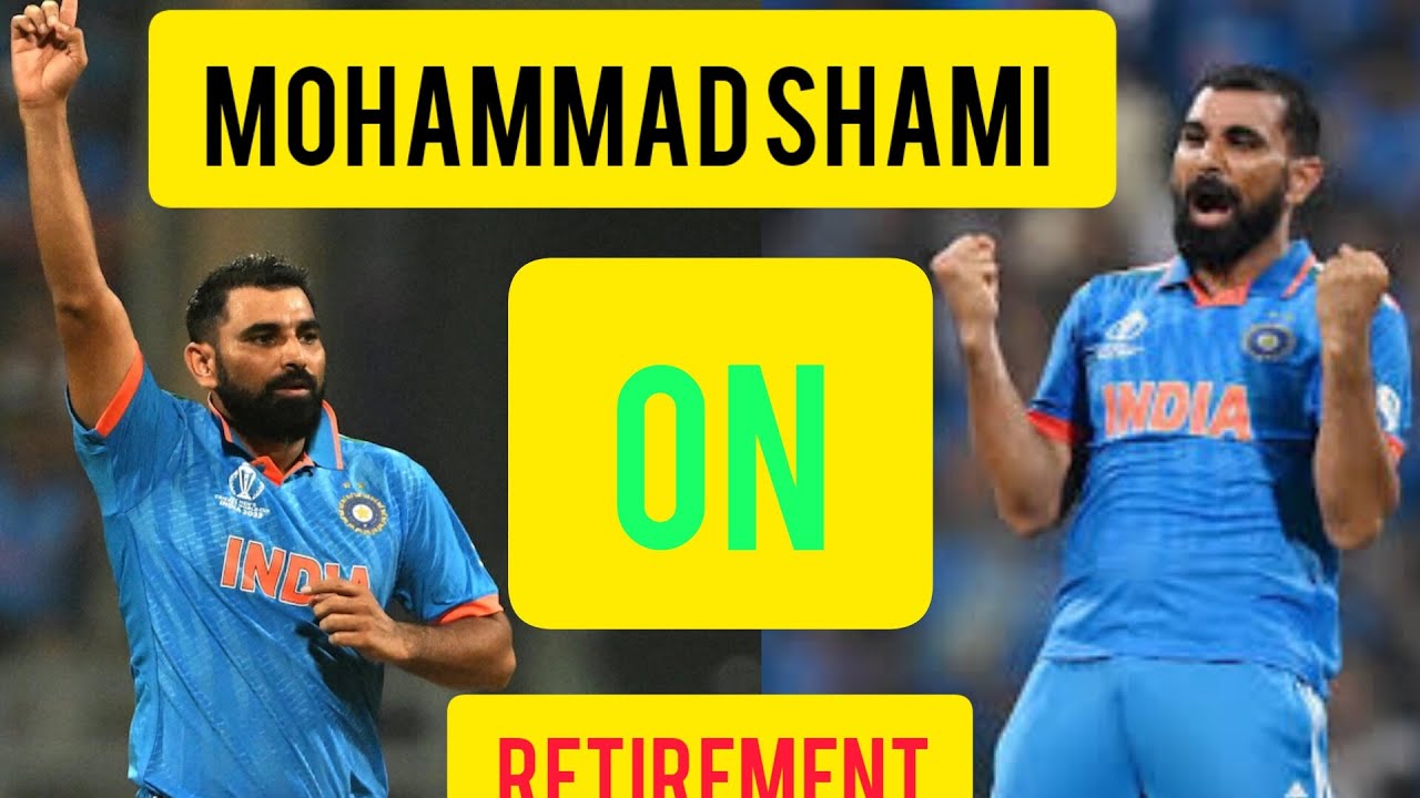 Mohammed Shami on Retirement#cricket #mohammedshami