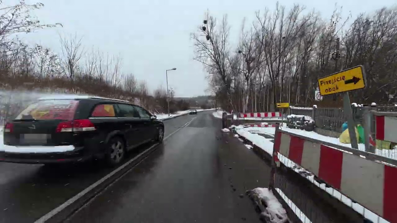 Wariat za kierownicą - Chorzów ul. Stacyjna (16.02.2026 r.)