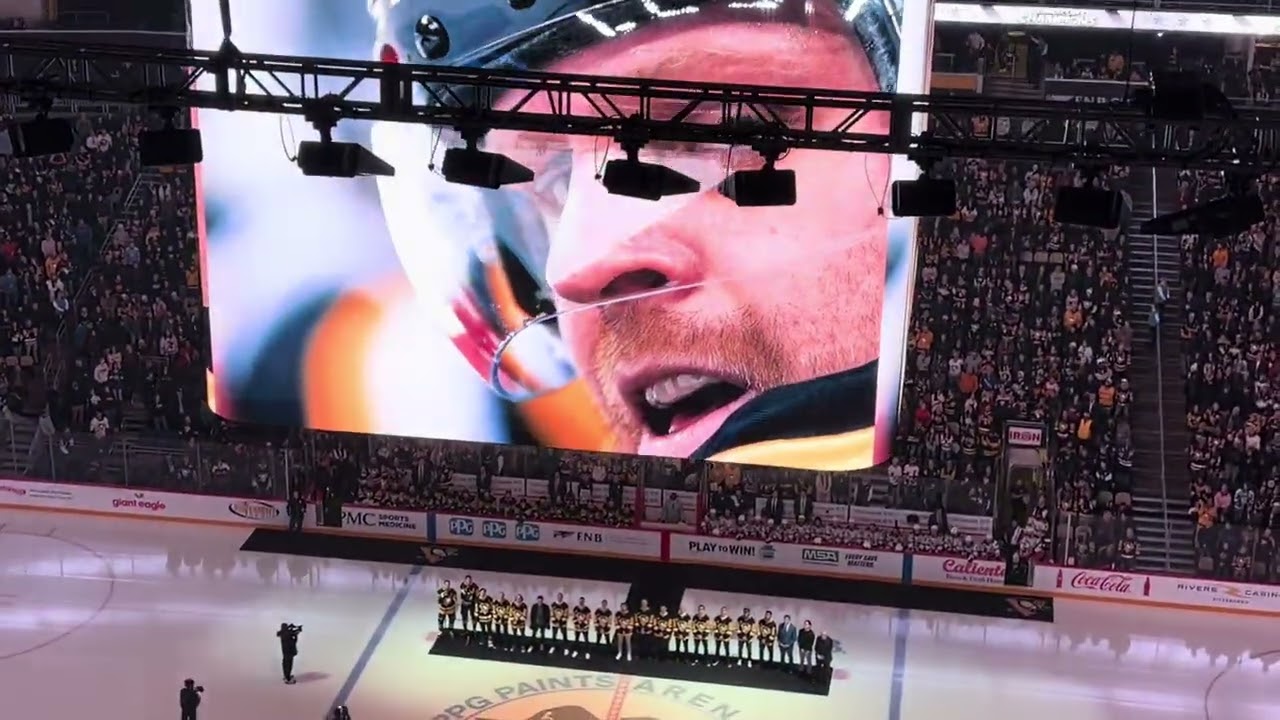 Pittsburgh Penguins 10-year ceremony for the 2016 Stanley Cup Champions