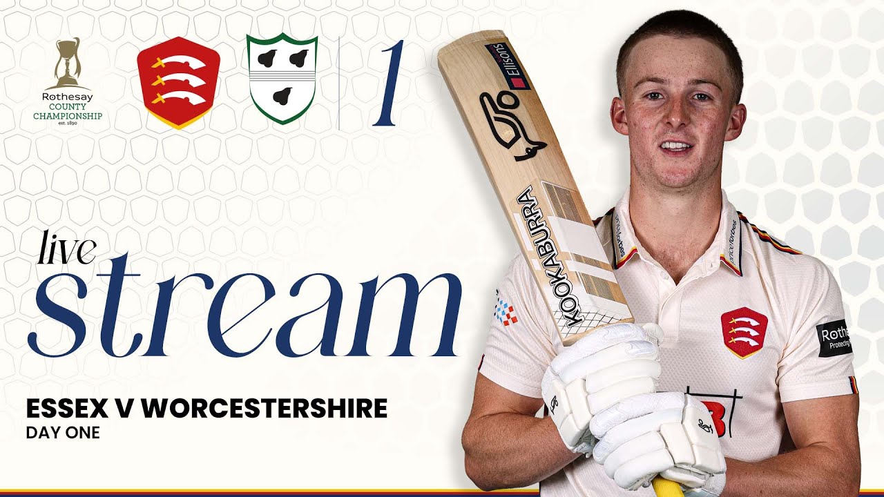 LIVE: Essex Men v Worcestershire Men: Day 1 Stream