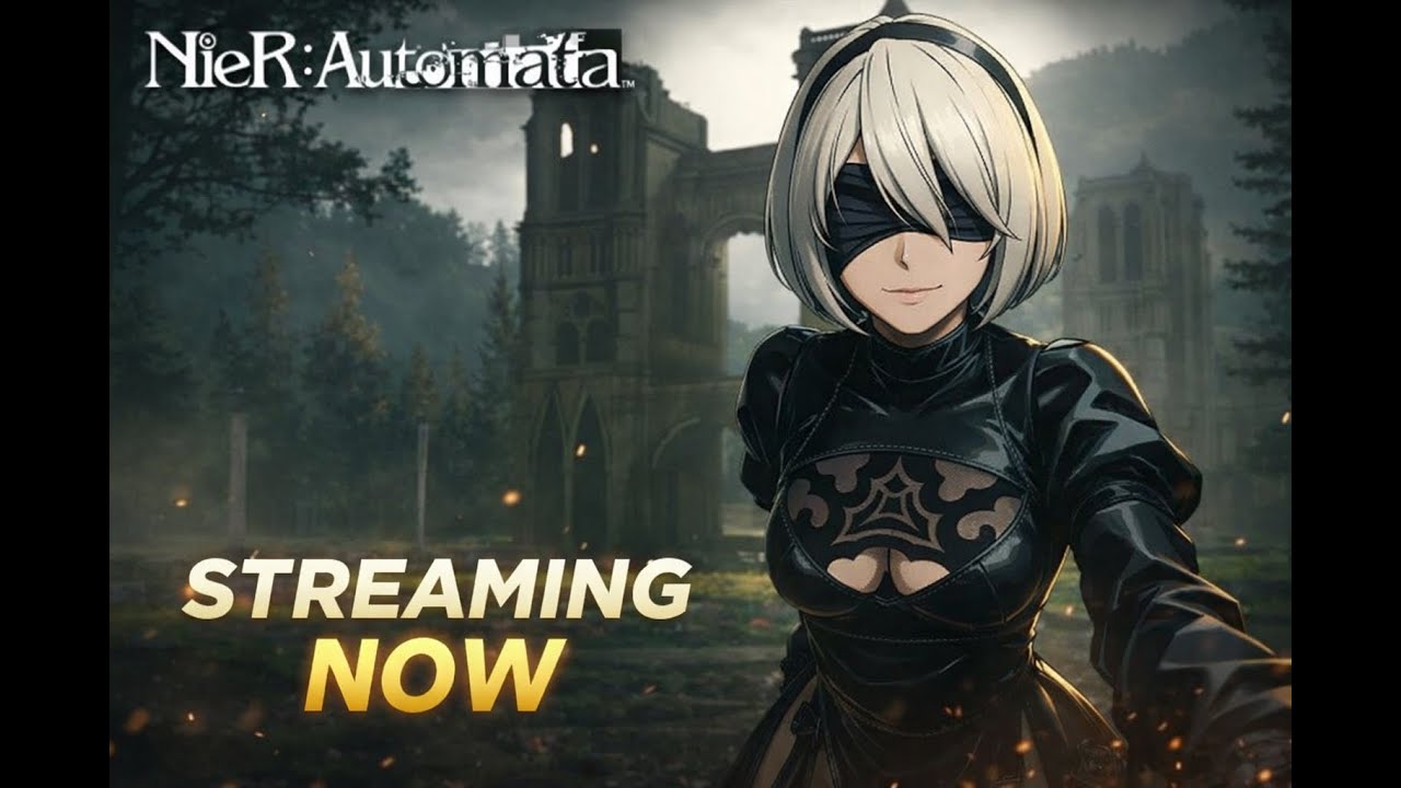 Ngabuburit sambil main game NieR : Automata #3