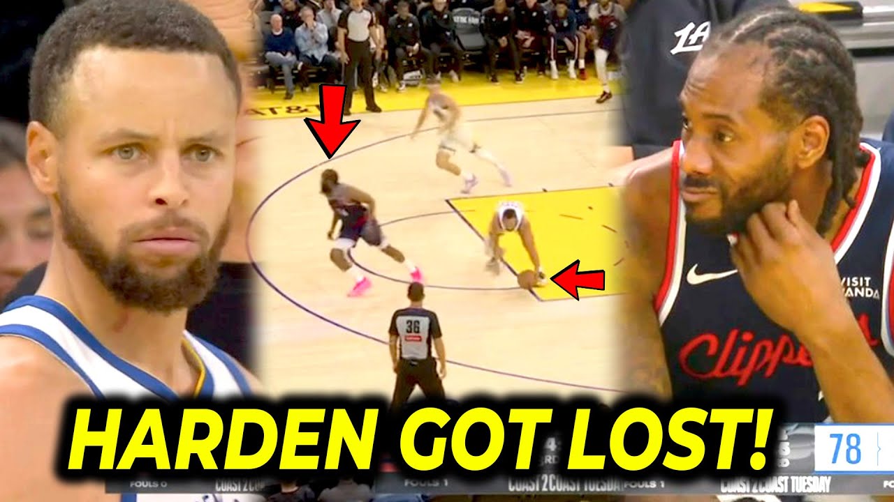 Naligaw si James Harden sa ginawa ni Steph Curry, napakamot si Kawhi Leonard!
