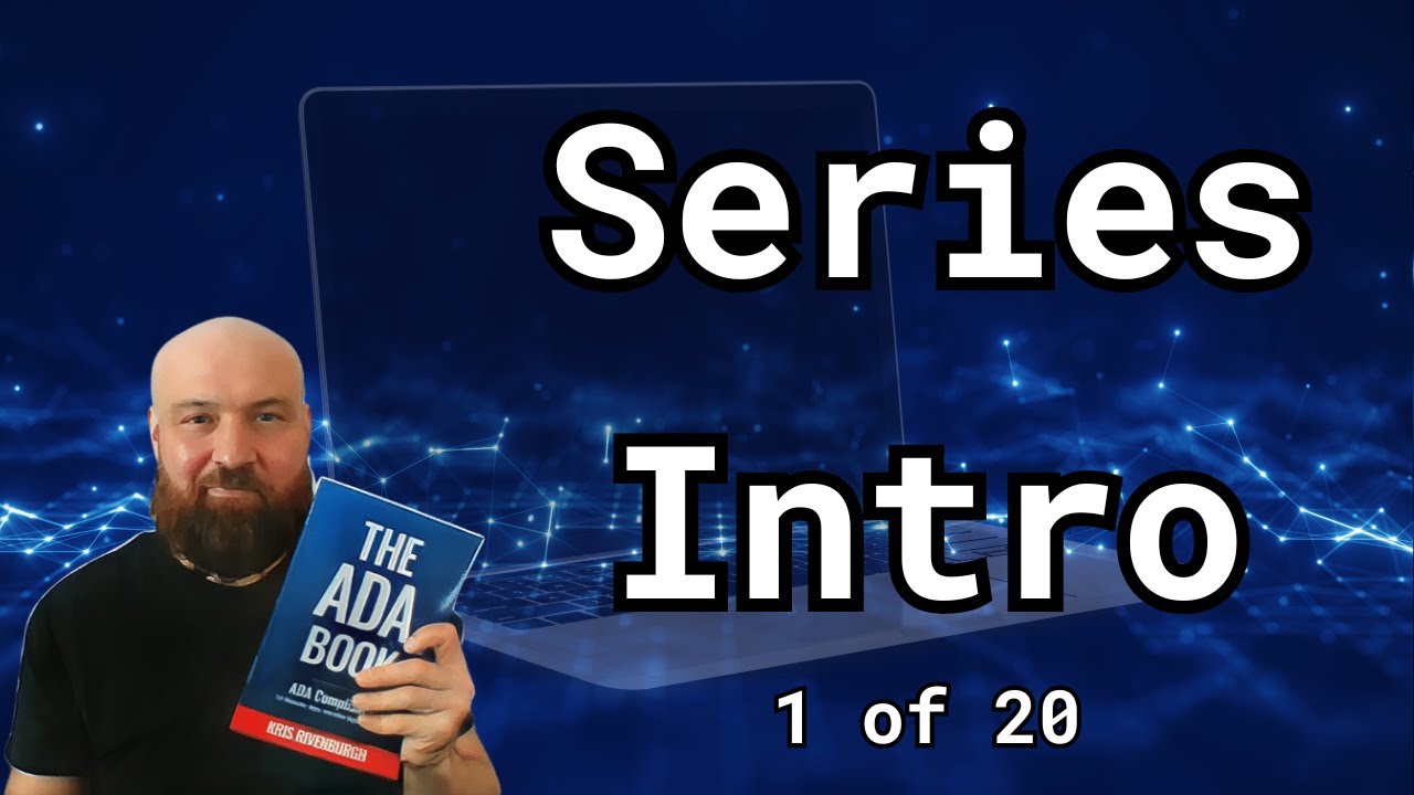 1 of 20: Digital Accessibility Audits: Series Introduction