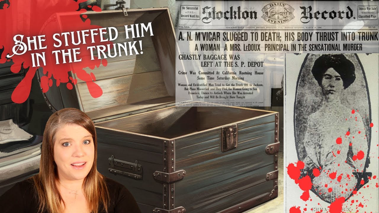 California's First Woman on Death Row: Trunk Murderess Emma Ledoux