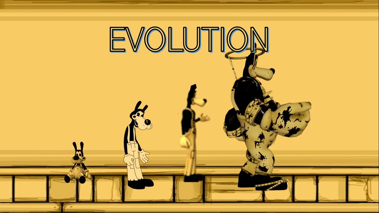 Bendy and the ink machine | Evolution Of Boris the Wolf