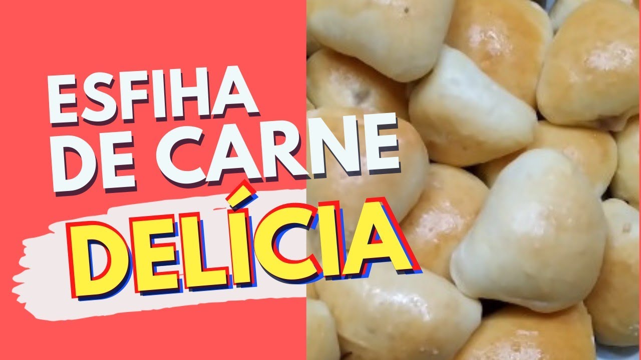 Aprenda a fazer esfiha de carne para festa