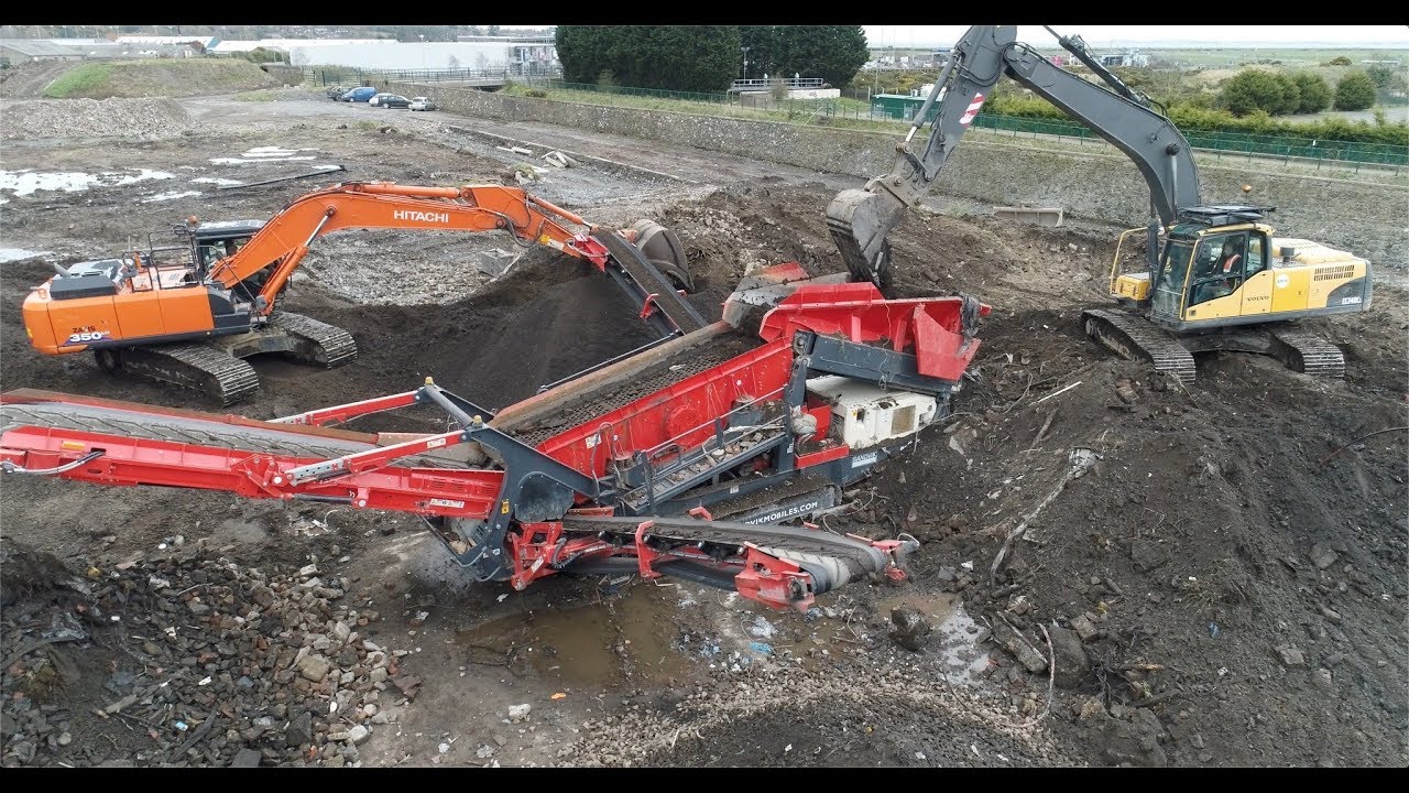 Sandvik QE342 Screener Working