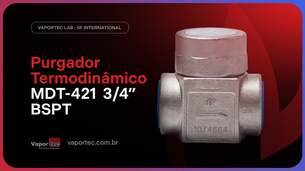 Purgador Termodinâmico MDT-421 3/4