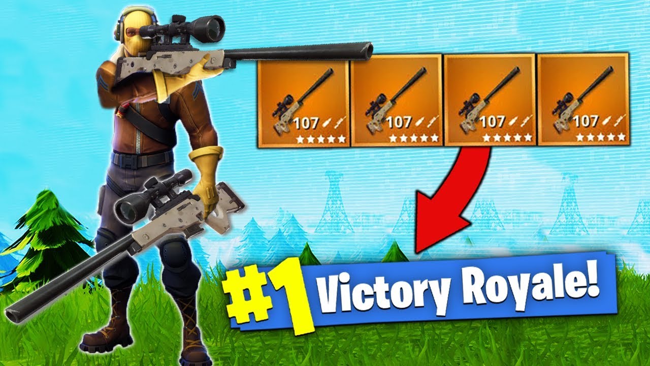 Испытание «ТОЛЬКО СНАЙПЕР»! [Fortnite — Королевская битва]