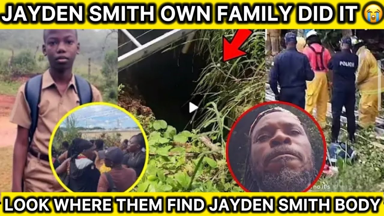 Look where Jayden smith body was found principal guilty and resign big search take place 