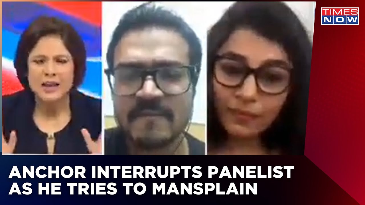 Padmaja Joshi Interrupts Political Analyst As He Tries To Mansplain Eye Witness Of Leicester Attack