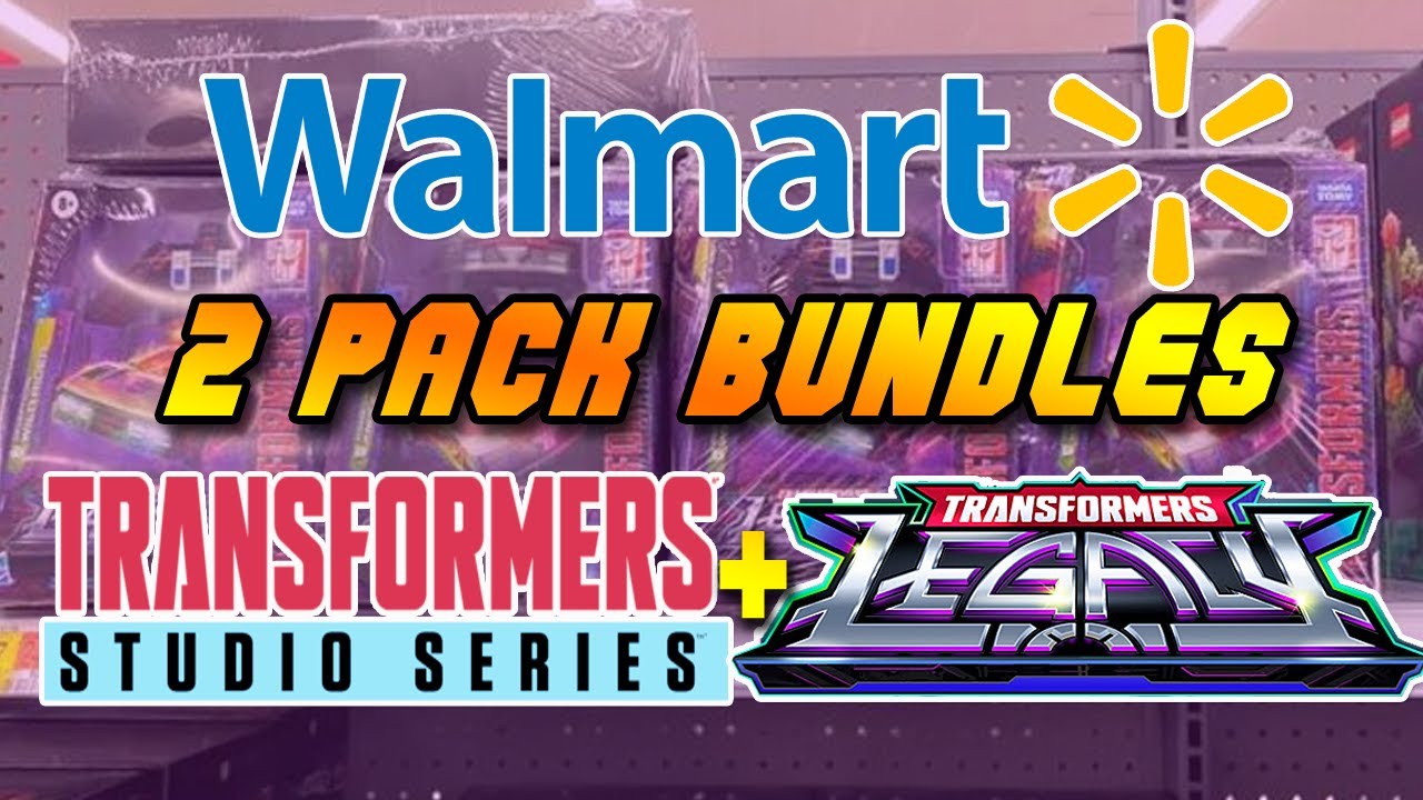 Transformers Legacy & Studio Series BUNDLE Deals at Walmart