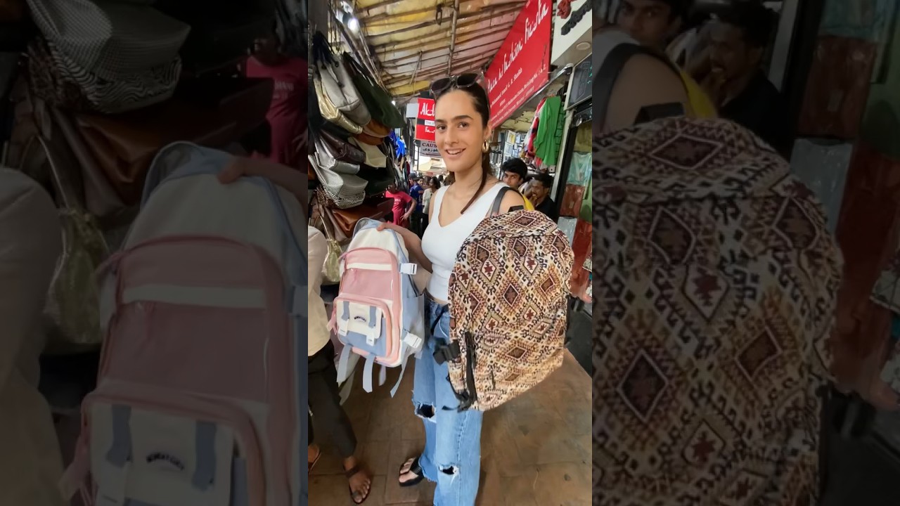 Shopping at Colaba Causeway | Mumbai ka Sarojini Nagar | Good outfits in cheap price #shorts #colaba