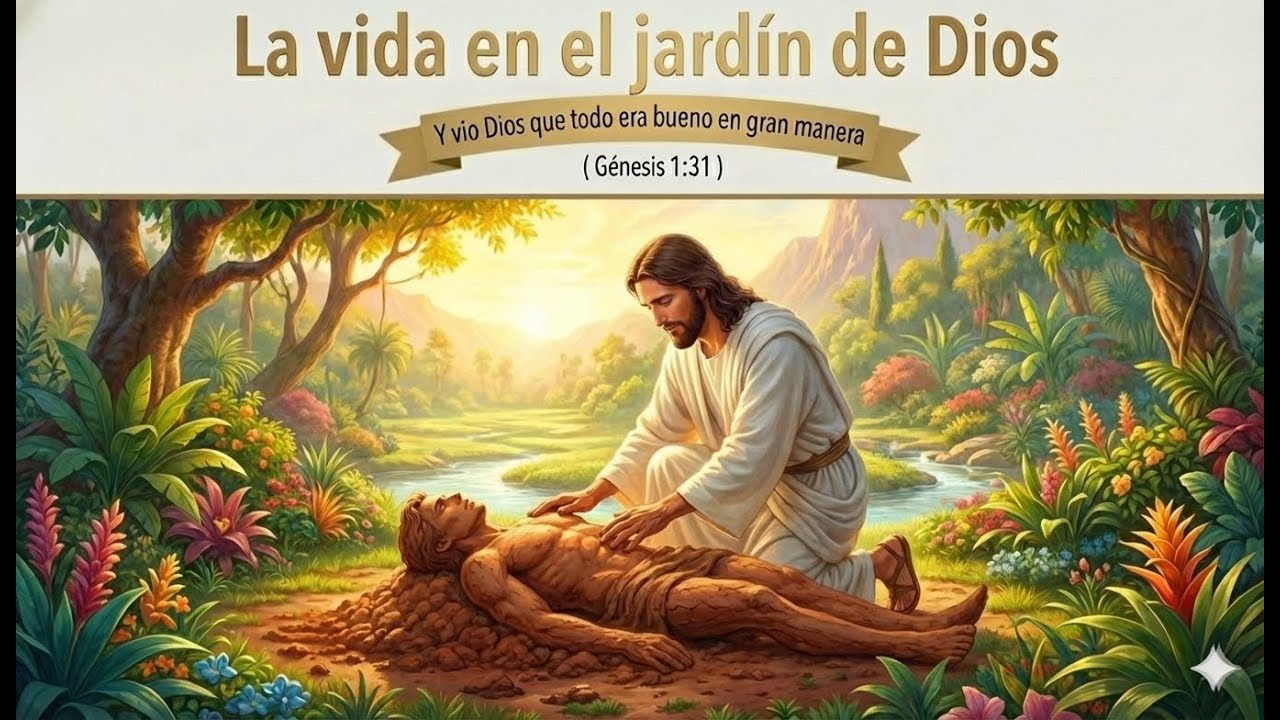 Lección 2 | Clase de Infantes | La vida en el jardin de Dios | 1er Trimestre | 2026 🌎🌸