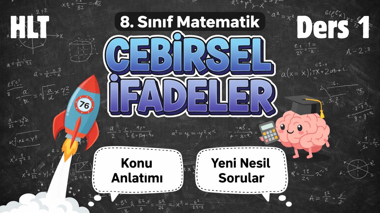 Cebirsel İfadeler ile İşlemler Konu Anlatımı l 8.Sınıf Matematik #lgs2026