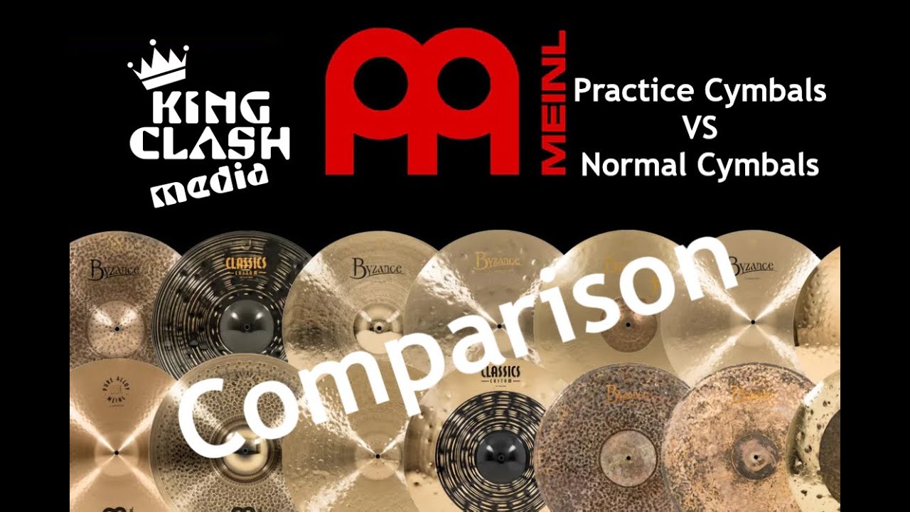 Meinl silent cymbals VS regular cymbals!