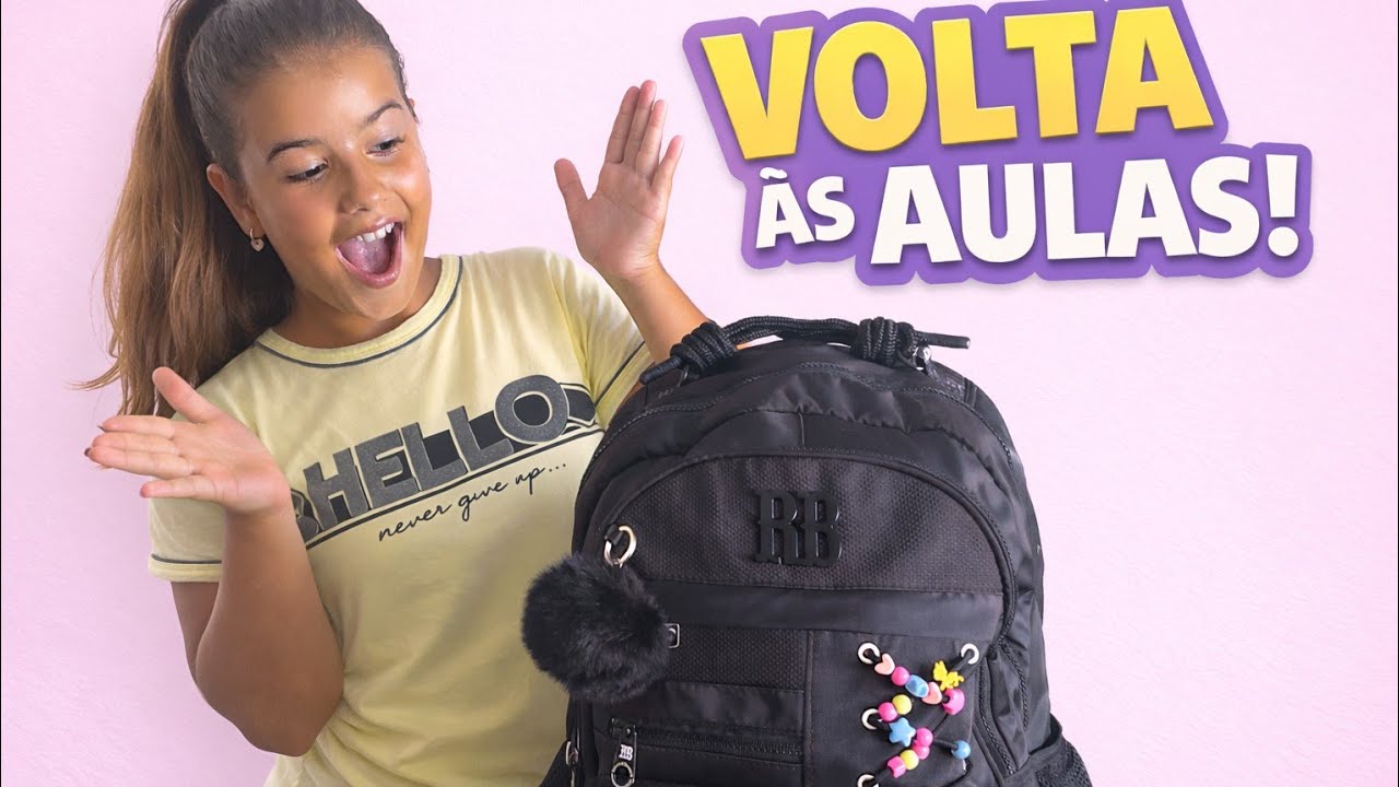 Oque tem na minha mochila?😱 