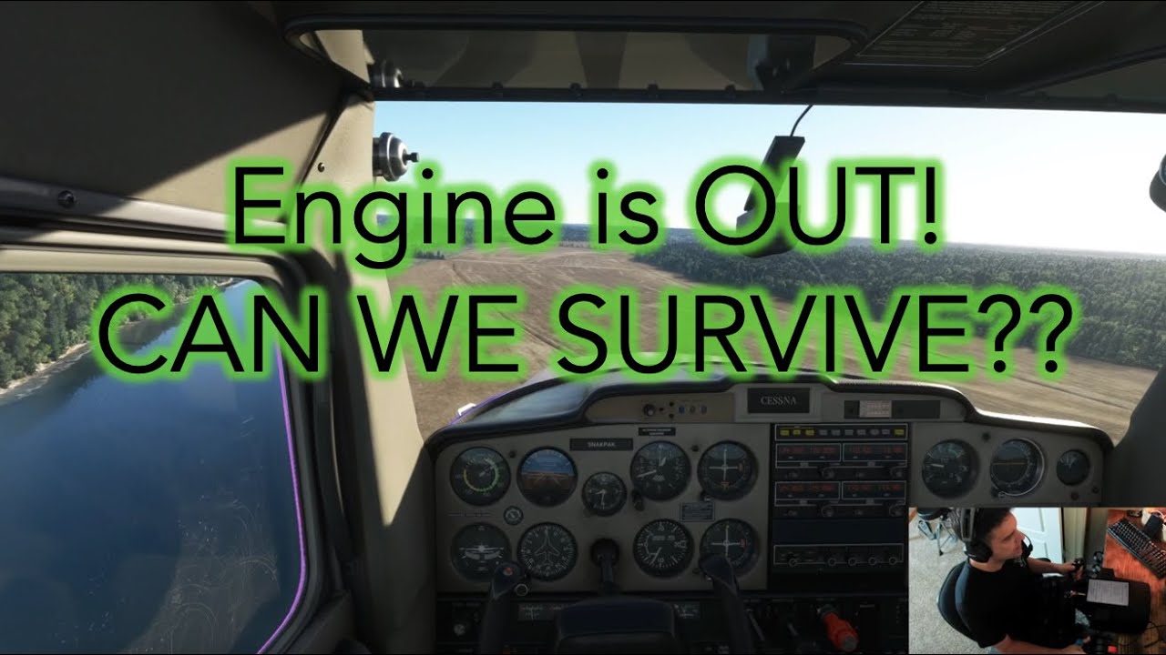 Real Pilot Experiences Engine Failure in MSFS - Learn Your ABCs! - Ultra Graphics