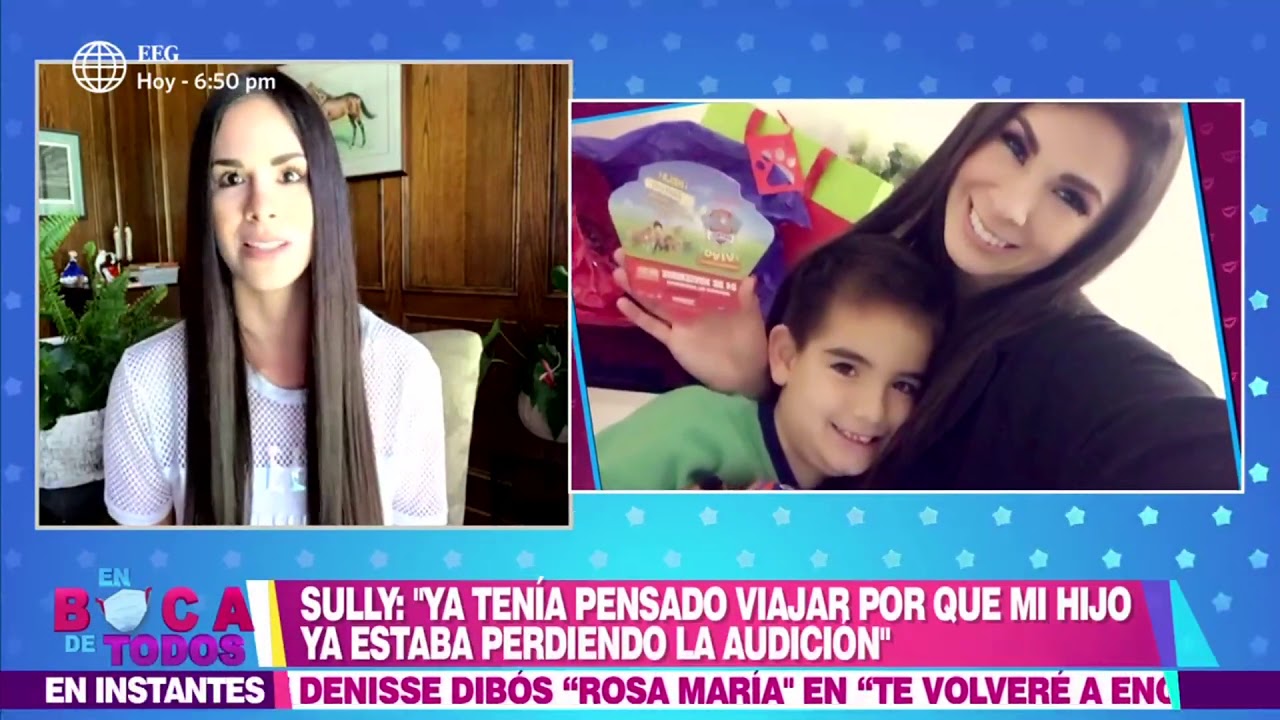 Sully Saenz viaj&oacute; a Canad&aacute; en vuelo humanitario por la salud de su hijo Marchello