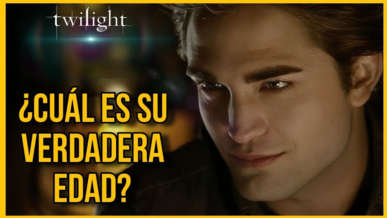 ¿La VERDADERA EDAD de los personajes? Edad hasta 2024 y aparente #crepusculo #twilight #vampire