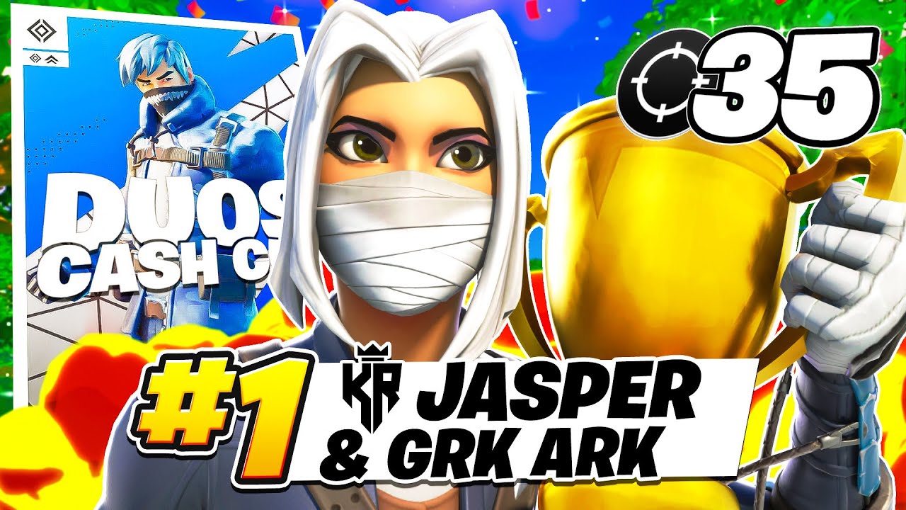 35 KILLS IN DUO CASH CUP 💣 w/Ark