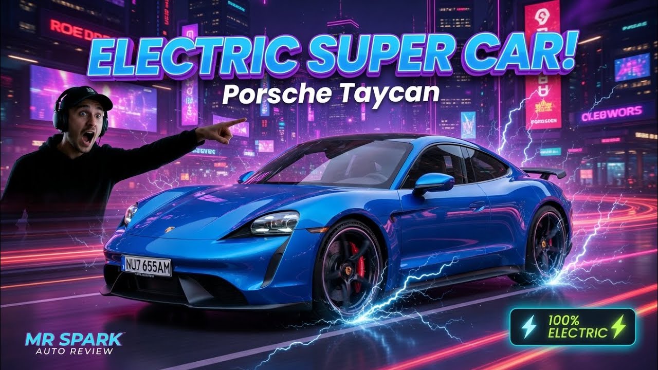 Porsche Taycan Review | The Fastest Electric Sports Sedan? | Mr Spark Auto Review