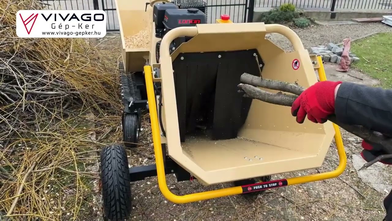 Ágaprító gép benzinmotoros - MEYER R15SL