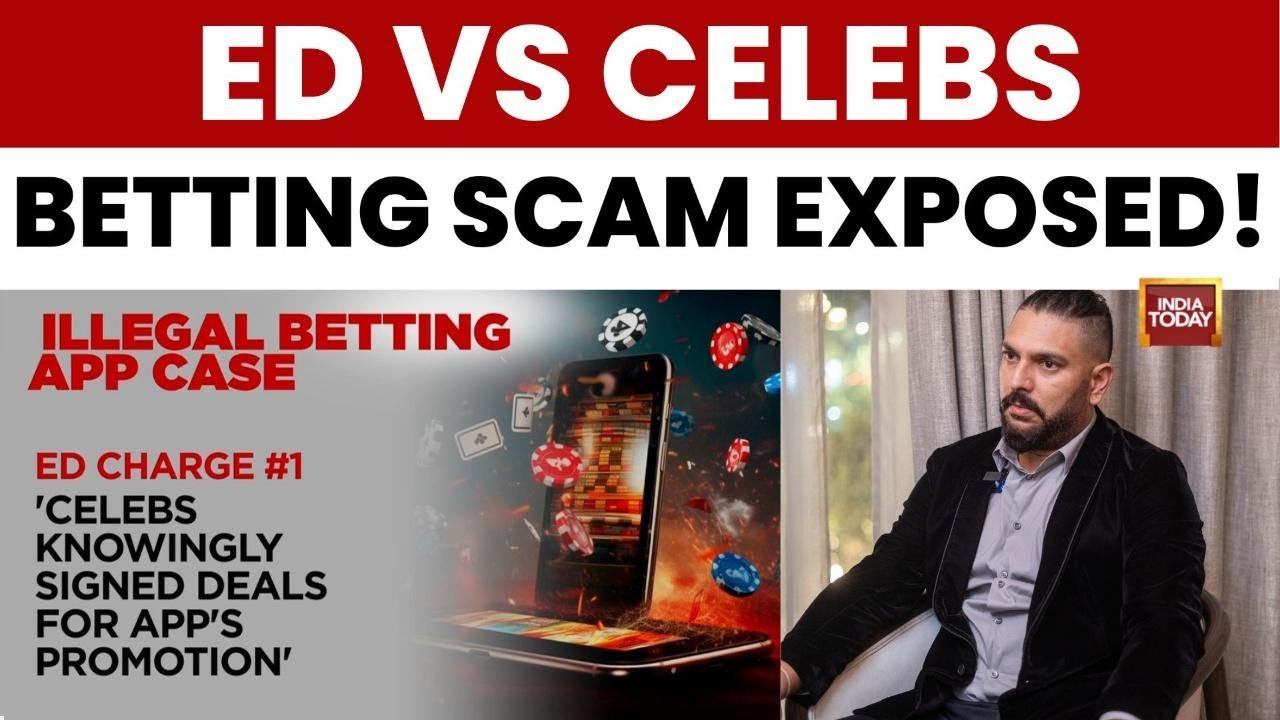 ED Attaches ₹8 Crore Assets of Celebrities in Illegal Online Betting App Probe | India Today News