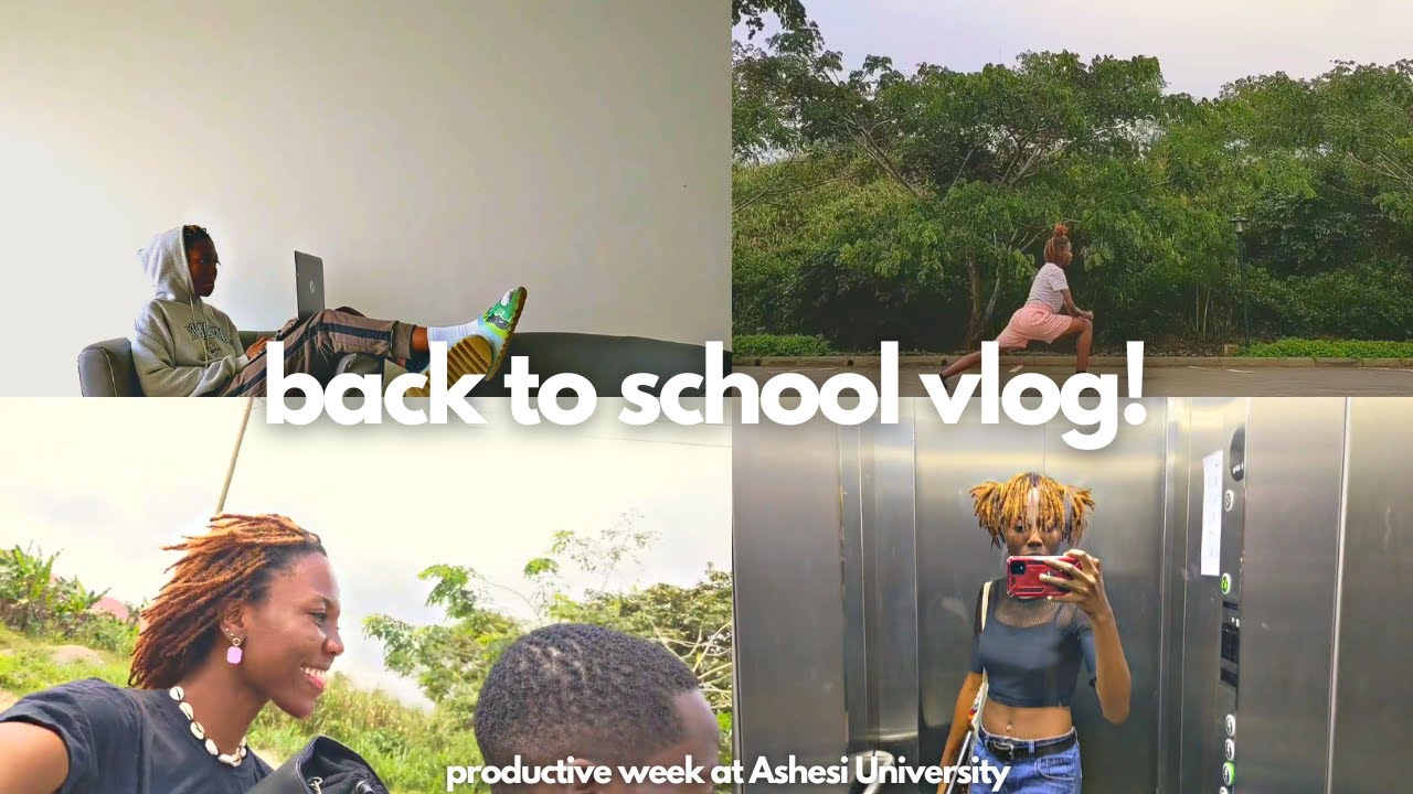 a week in my life at Ashesi University | stress-free routine + tips for academic success | uni vlog