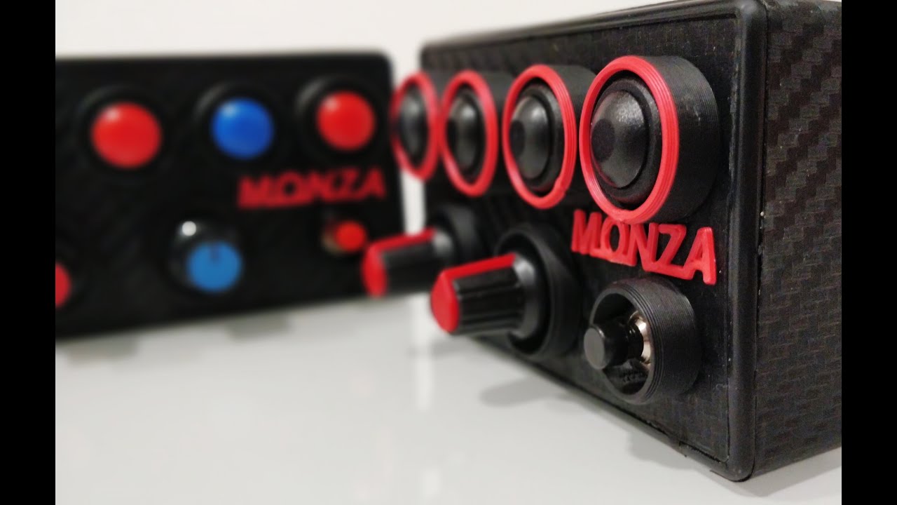 SimRacing buttonbox monza DIY