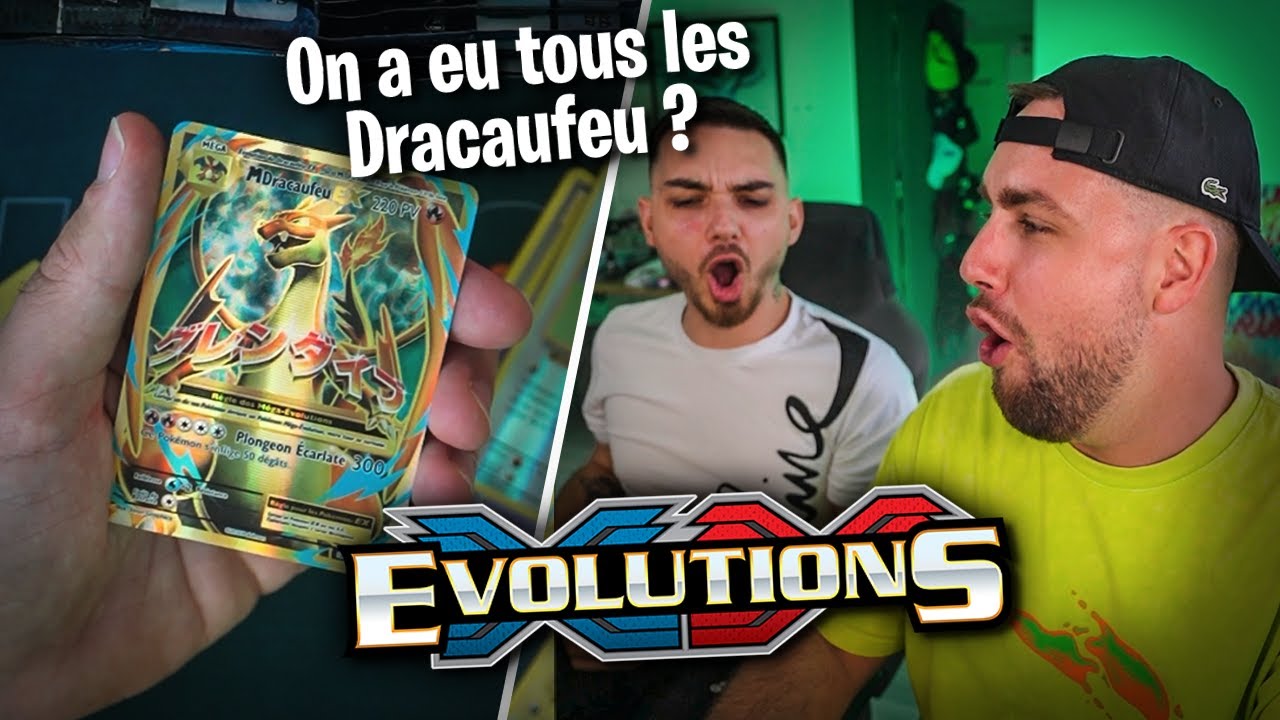 J'ouvre une Display XY Evolutions de fou !!! (les Dracaufeu qui tombent)