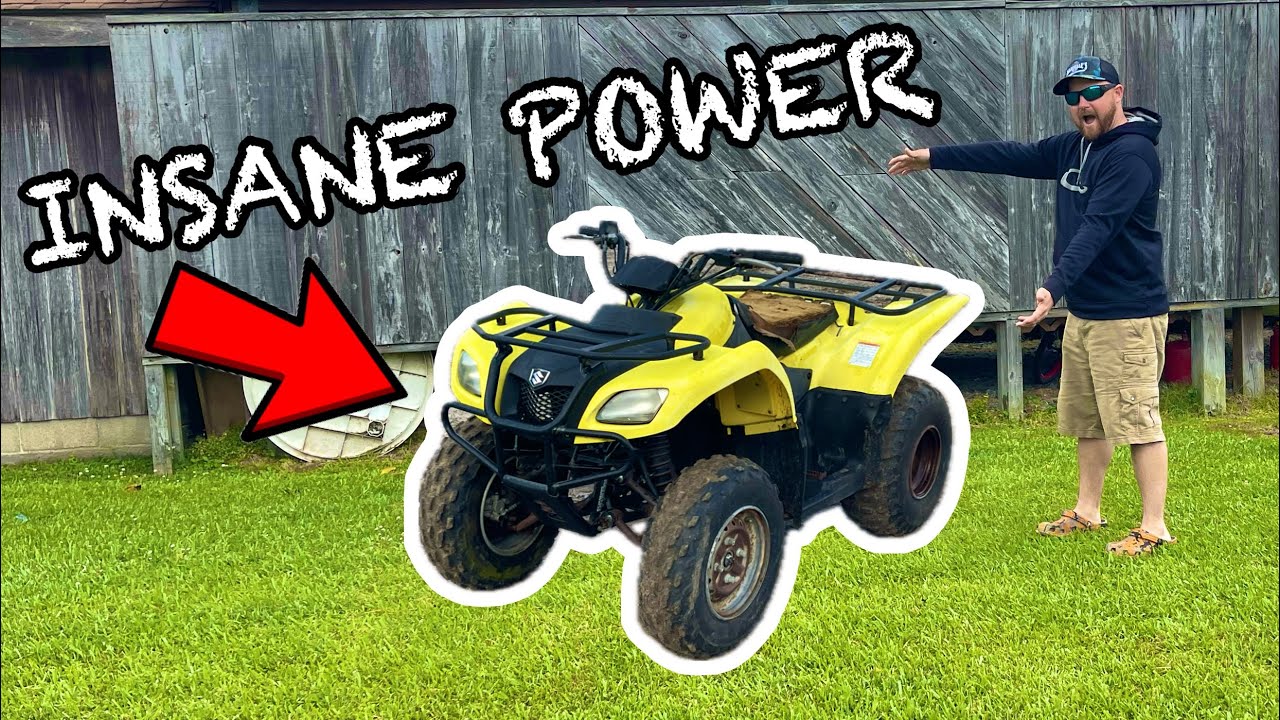 Why You Should Buy A Suzuki Ozark 250 Four-Wheeler Over a Honda Recon