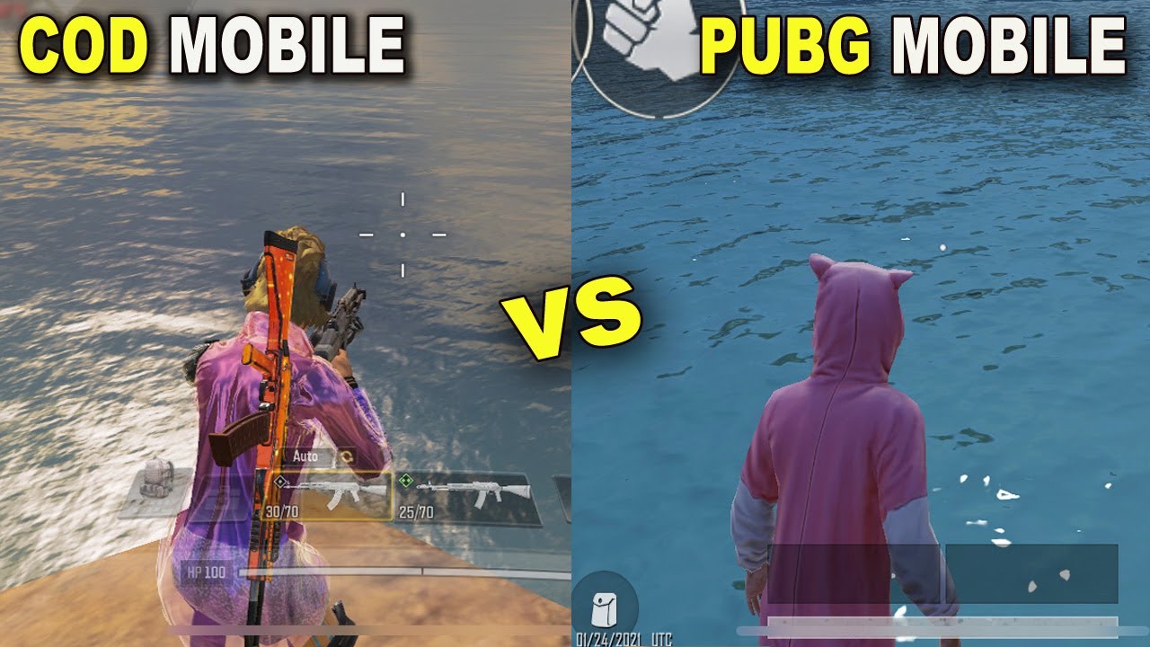 PUBG Mobile vs COD Mobile - Graphics Comparison in 2021