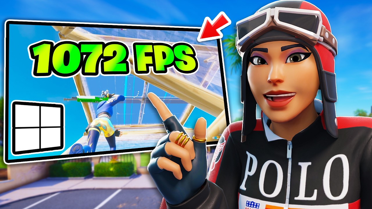 Как оптимизировать Fortnite для БОЛЬШОГО FPS за 10 минут! ✅ (Гайд по увеличению FPS)