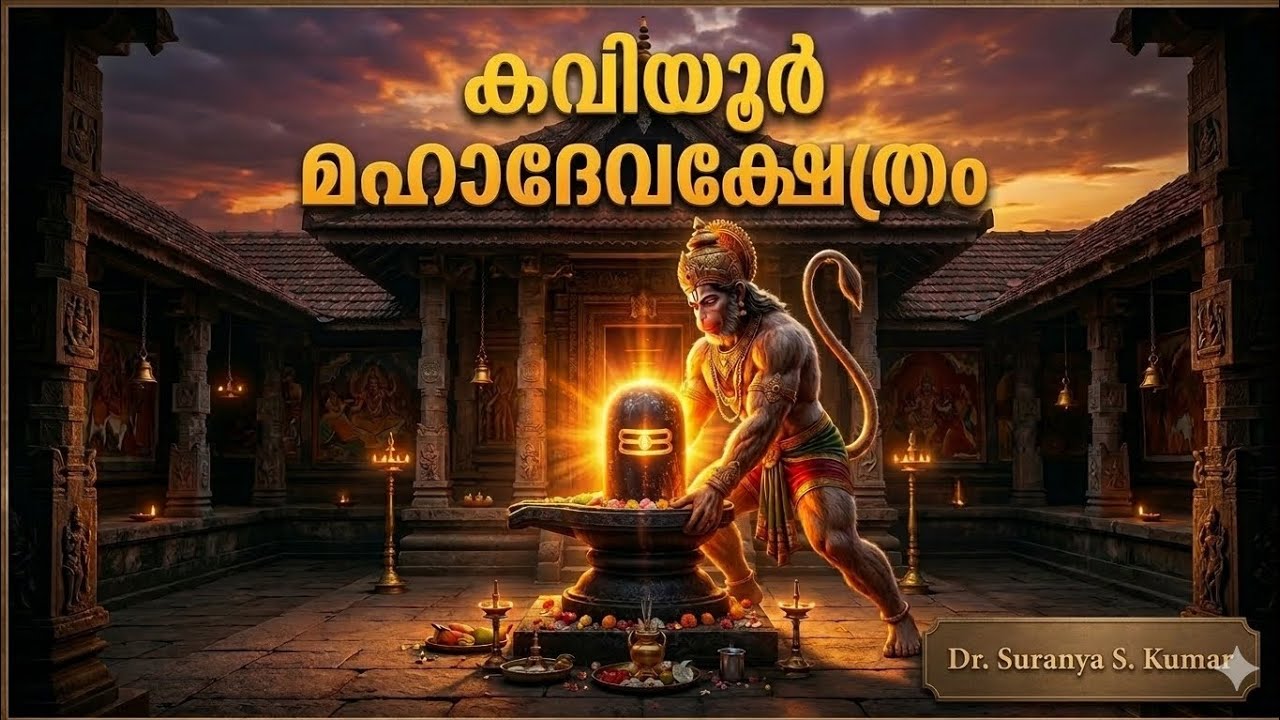  കവിയൂർ മഹാദേവക്ഷേത്രത്തിന്റെ രഹസ്യം | Kaviyoor Mahadeva Temple#viralvideo#ram  | Dr Suranya S Kumar