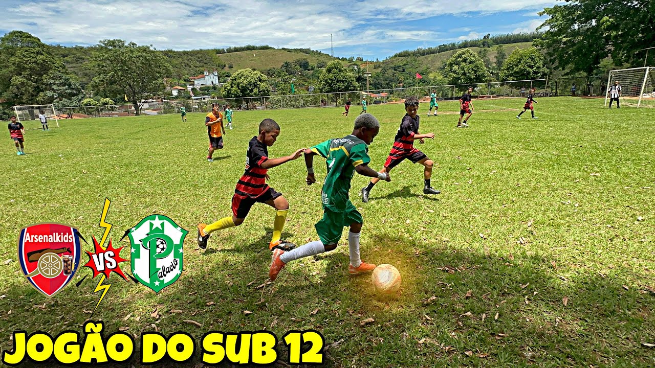 Palácio das Artes vs Arsenal Kids - jogo INSANO (sub 12)