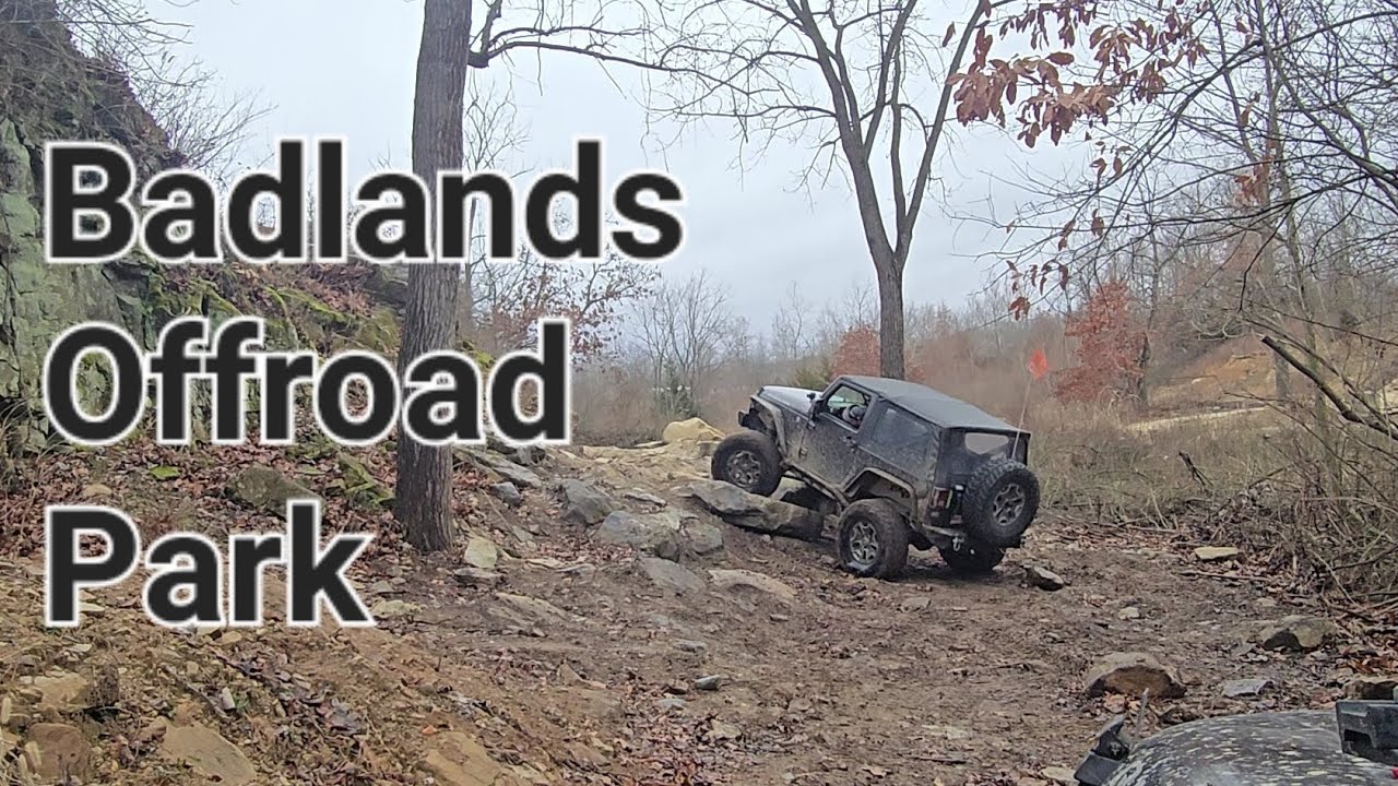 Jeeps Playing Around at the Badlands Offroad Park