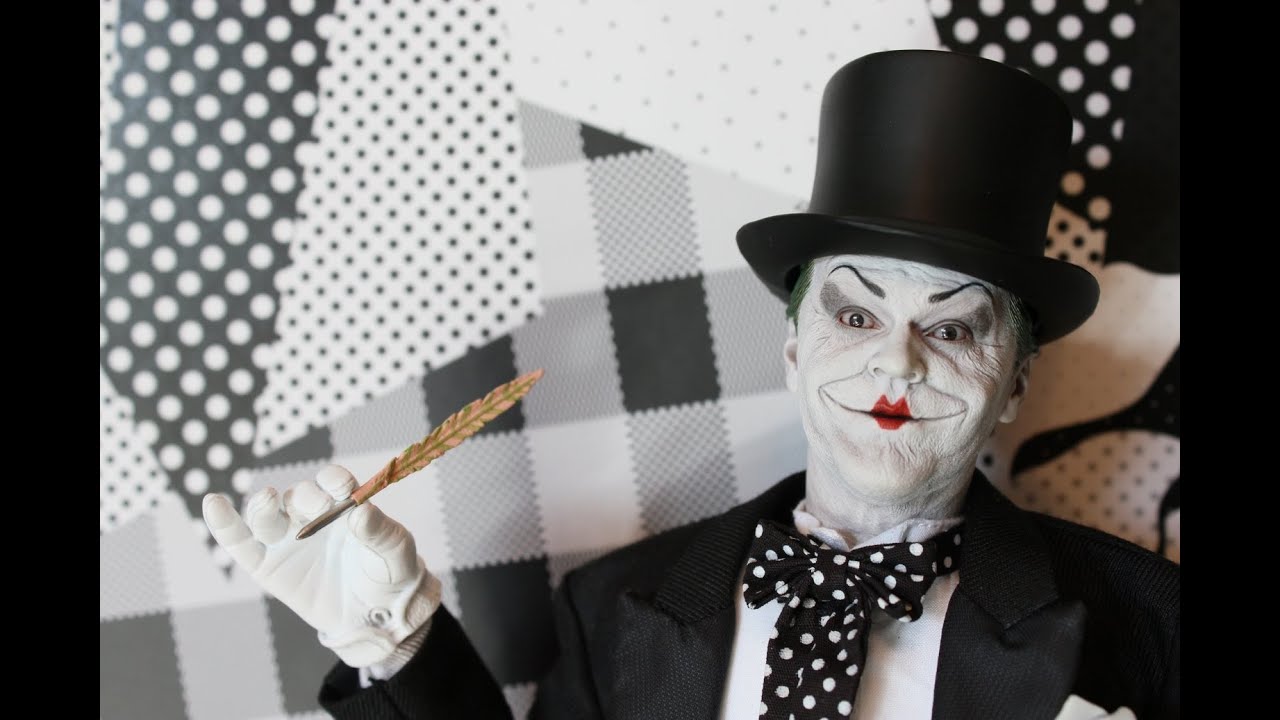 Batman 1989 The Joker Mime version Hot Toys DX14 figure review
