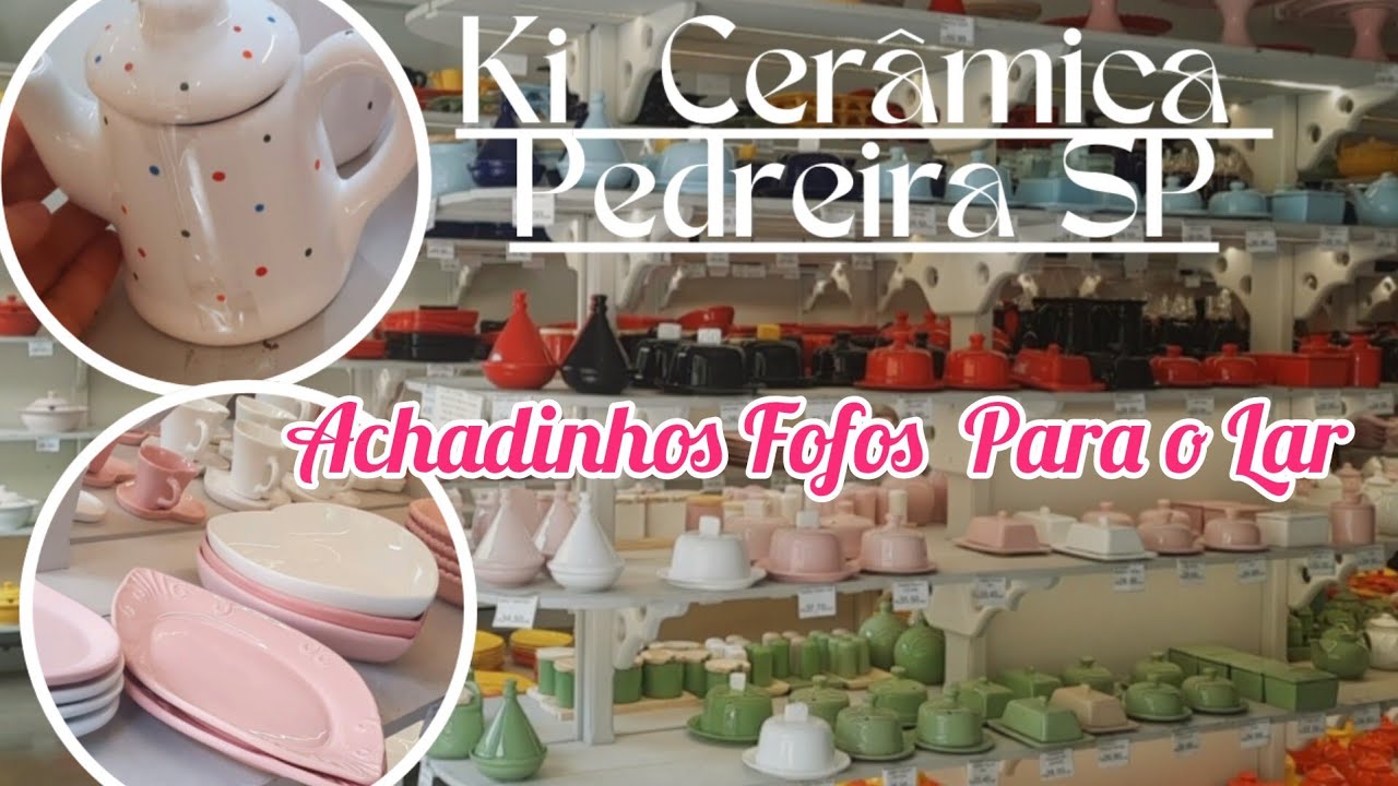 TOUR EM PEDREIRA SP/NA LOJA KI CERÂMICA/cidade da Porcelana