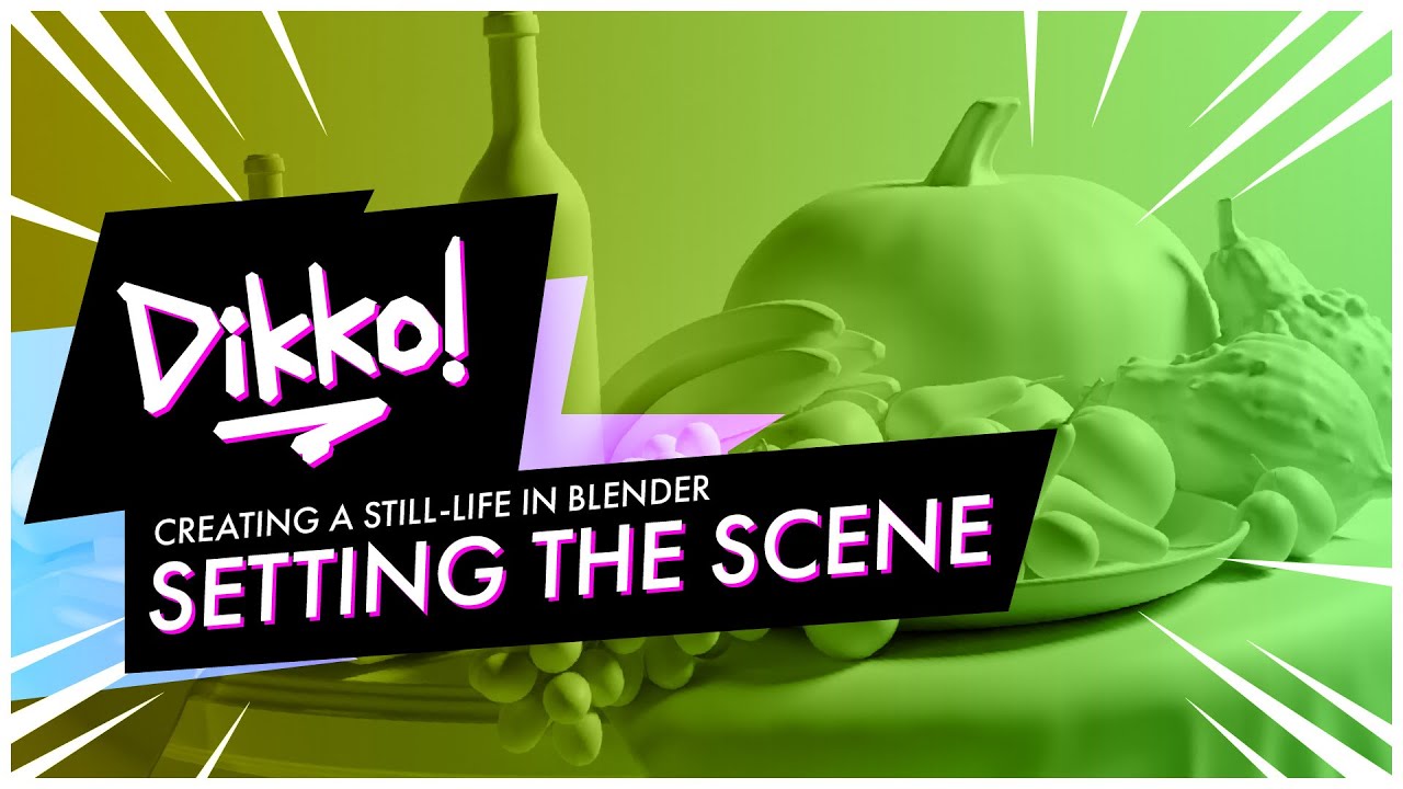 Creating A Still Life In Blender   Part 1   Setting The Scene