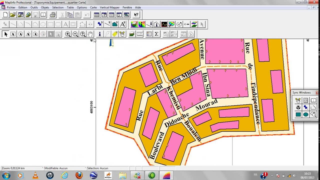 MAP INFO COURS comment realiser une carte thematique