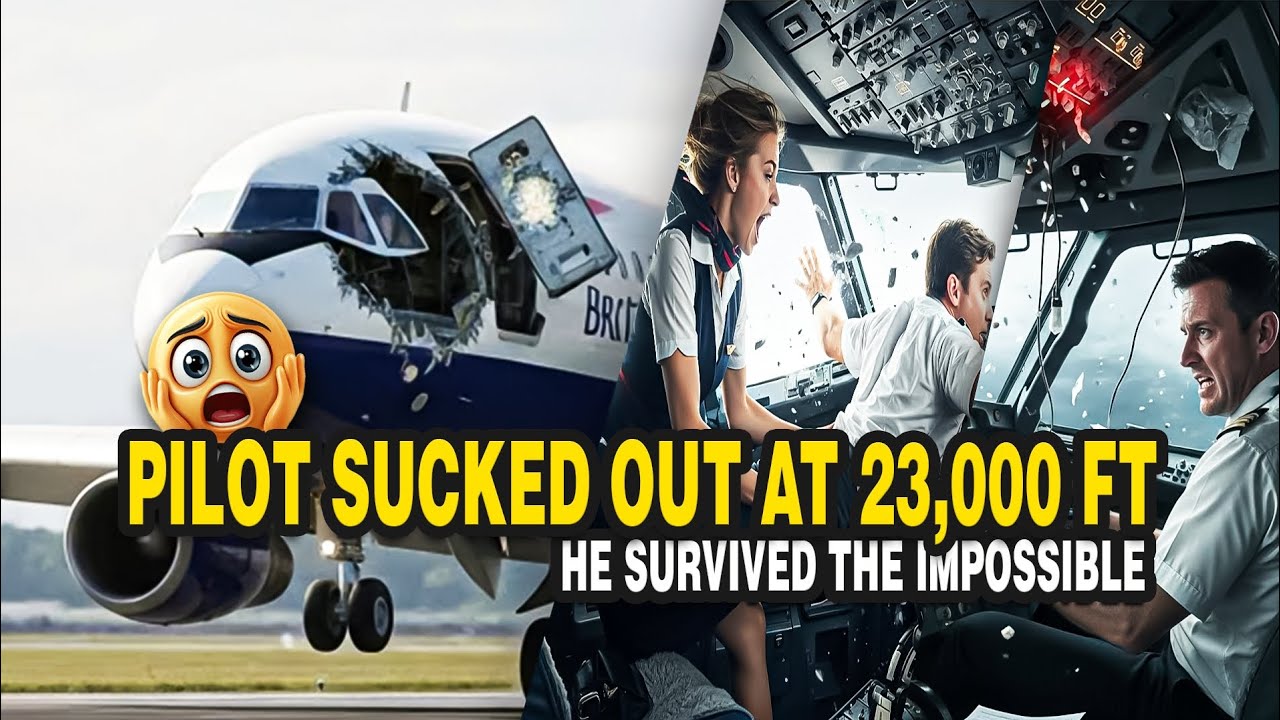 Pilot RIPPED Out of Cockpit Window at 23,000 Feet &ndash; The Miracle Survival of BA Flight 5390