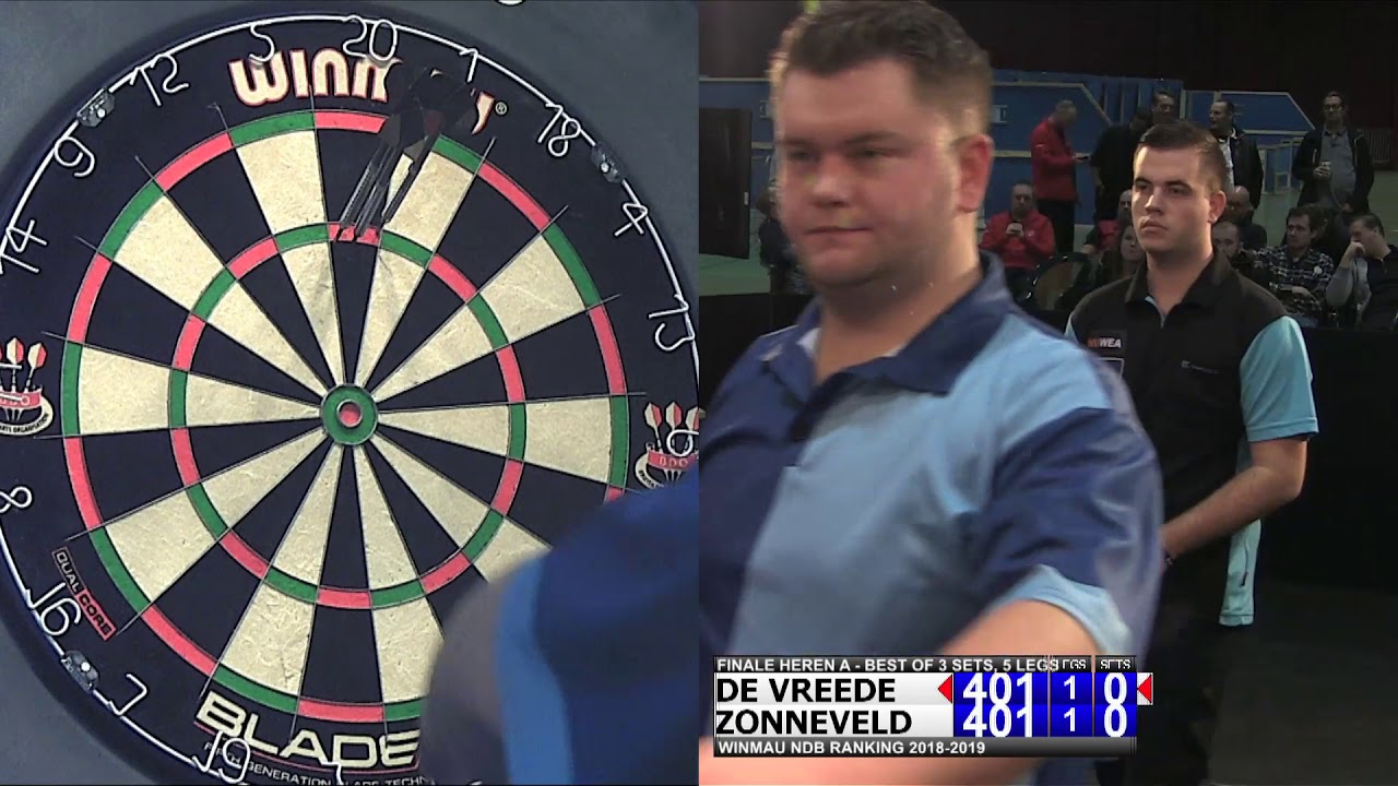 Winmau NDB Ranking Finale Heren A Open Fries 2018-2019
