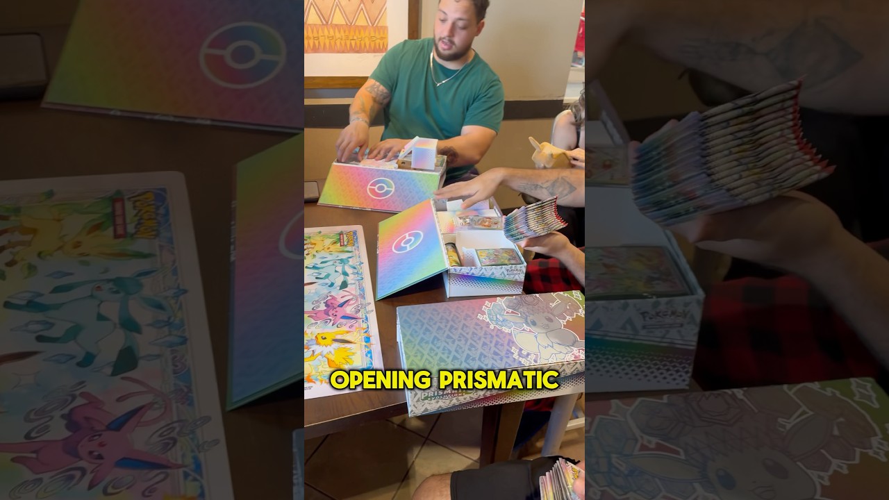 Prismatic Evolutions SPC Release Day! This Is What Pok&eacute;mon&rsquo;s About! #pokemoncards #pokemontcg