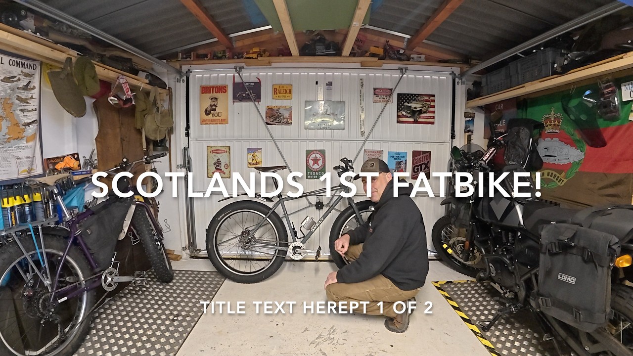 Scotlands 1st FatBike! Pt 1 of 2