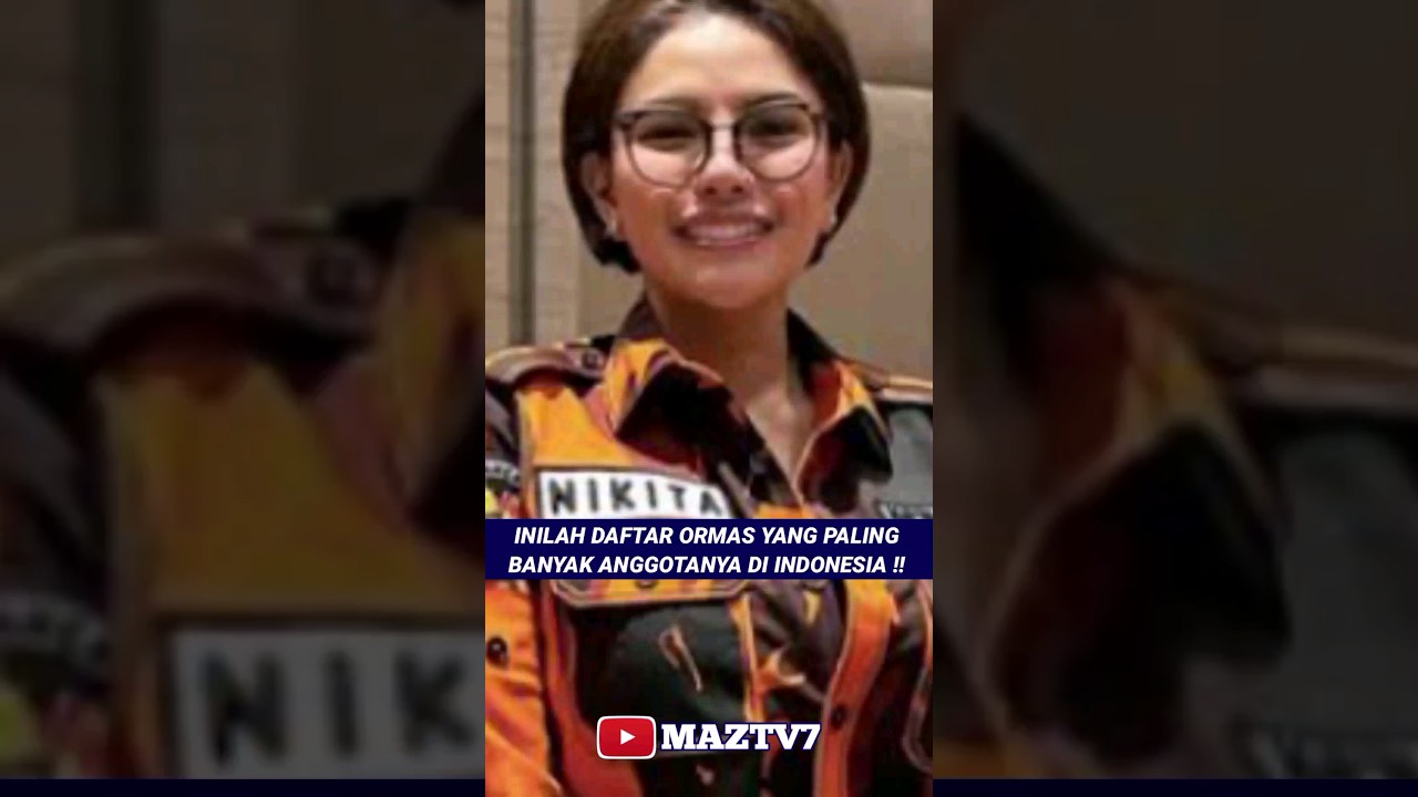 INILAH DAFTAR ORMAS YANG PALING BANYAK ANGGOTANYA DI INDONESIA !! #shortsvideo