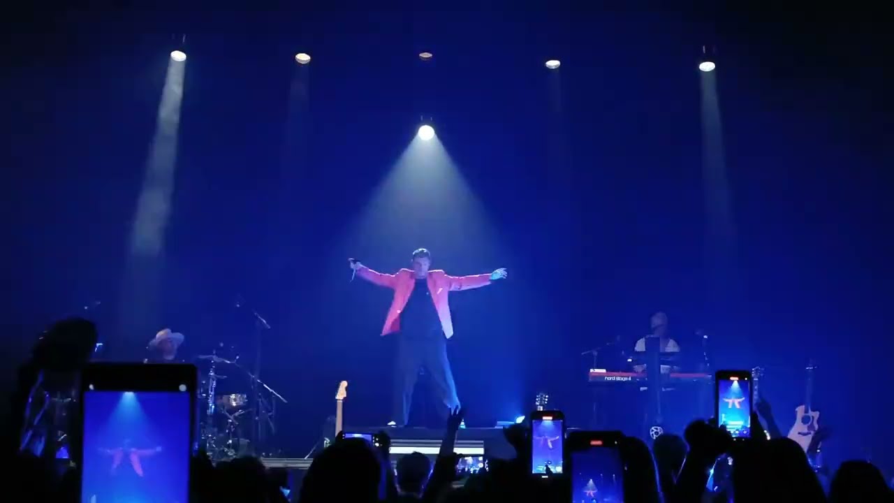 Nick Carter Who I am Tour Paris Concert June 24th 2024 First part.
